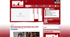 Desktop Screenshot of musicfilmweb.com